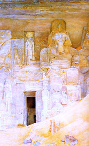  Henry Roderick Newman The Temple Door at Abu Simbel - Art Print