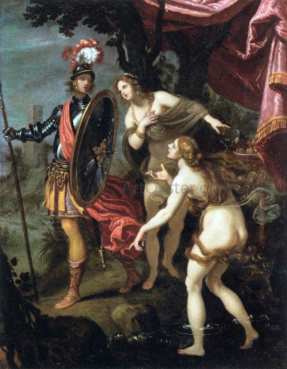  Giovanni Bilivert The Temptation of Charles and Ubalde - Art Print