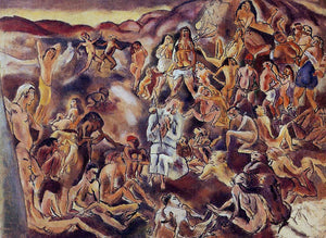  Jules Pascin The Temptation of Saint Anthony - Art Print