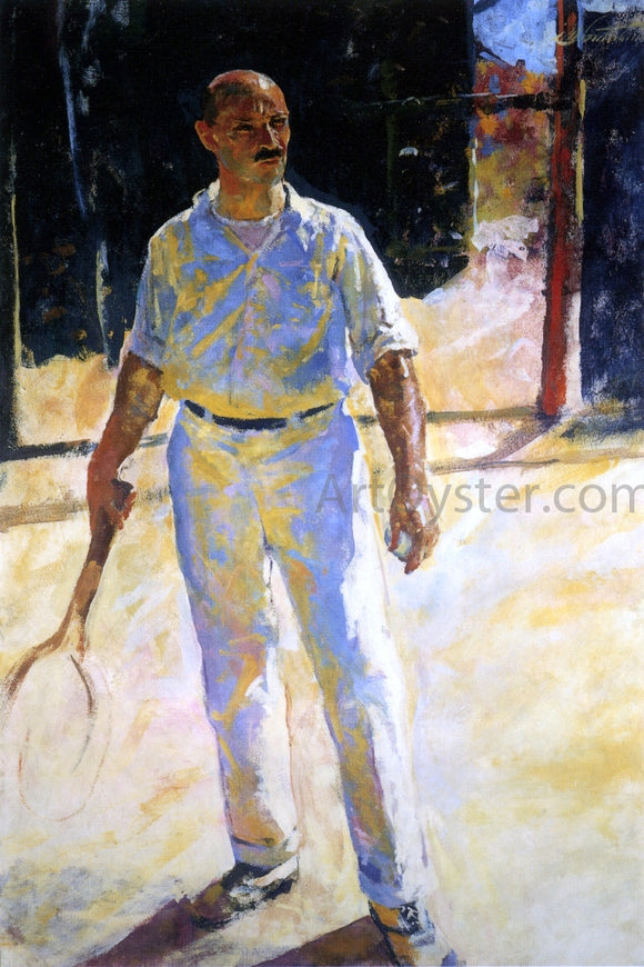  Charles Webster Hawthorne The Tennis Player - Art Print