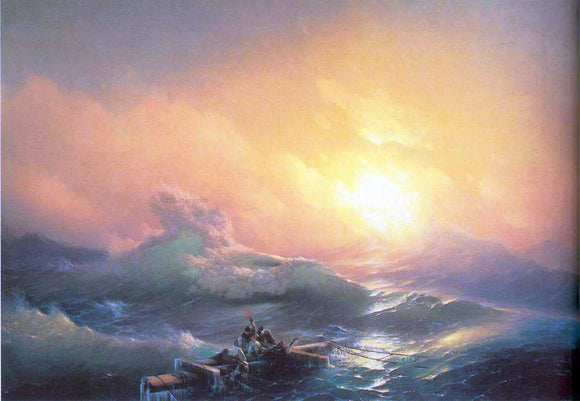  Ivan Constantinovich Aivazovsky The Tenth Wave - Art Print