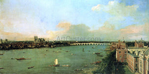  Canaletto The Thames with St. Paul's Cathedral - Art Print