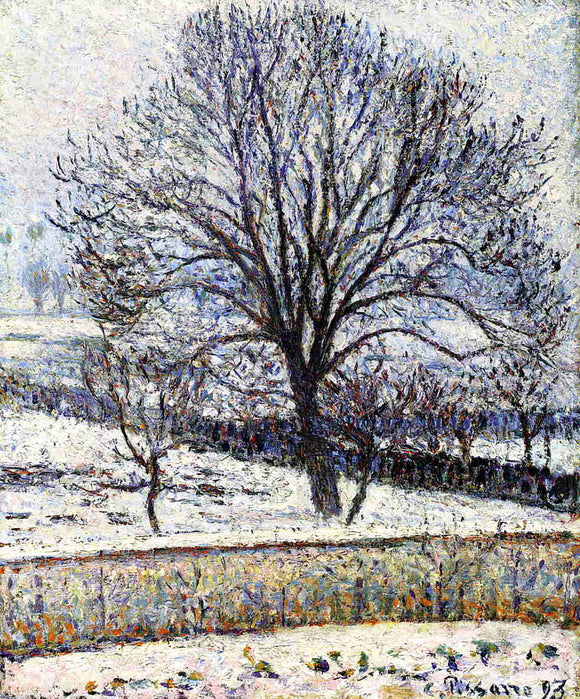  Camille Pissarro The Thaw, Eragny - Art Print