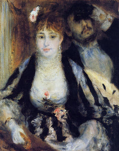  Pierre Auguste Renoir A Theater Box - Art Print