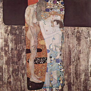  Gustav Klimt The Three Ages of Woman - Art Print