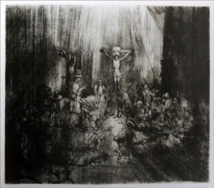  Rembrandt Van Rijn The Three Crosses - Art Print