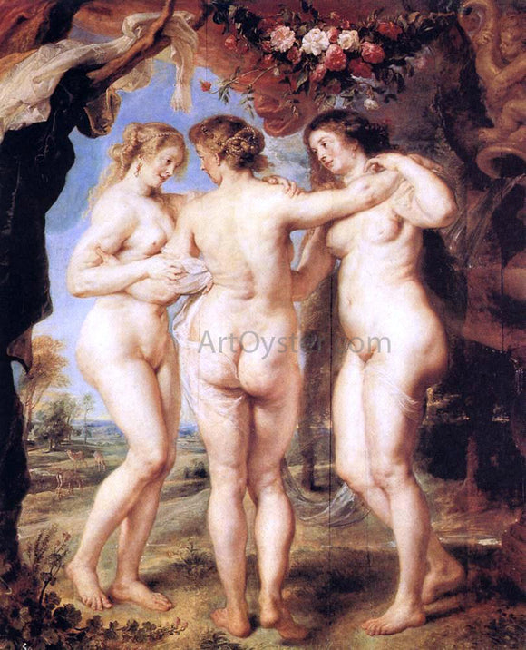  Peter Paul Rubens The Three Graces - Art Print