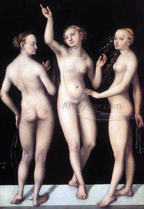  The Elder Lucas Cranach The Three Graces - Art Print