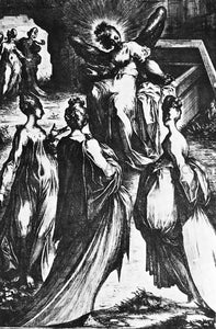 Jacques Bellange The Three Maries at the Tomb - Art Print