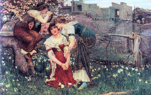  Edward Matthew Hale The Three Princesses - Art Print