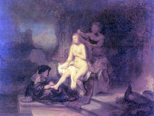  Rembrandt Van Rijn The Toilet of Bathsheba - Art Print