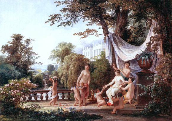  The Elder Karoly Marko The Toilet of Venus - Art Print