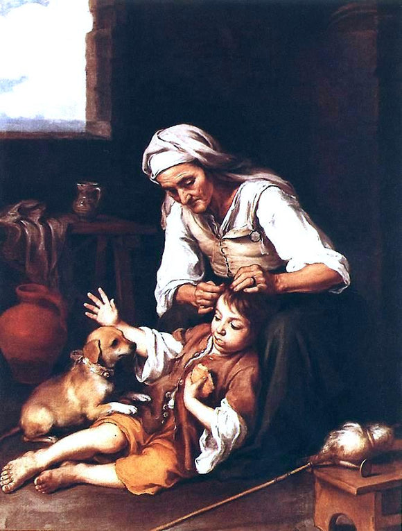  Bartolome Esteban Murillo The Toilette - Art Print