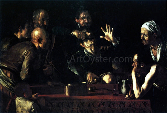  Caravaggio The Tooth-Drawer in a Tavern - Art Print