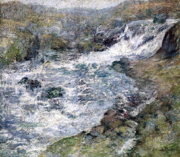  John Twachtman The Torrent - Art Print