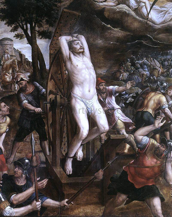  Michiel Van Coxcie The Torture of St George - Art Print