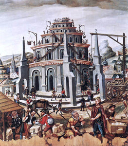  Unknown (2) Masters The Tower of Babel - Art Print