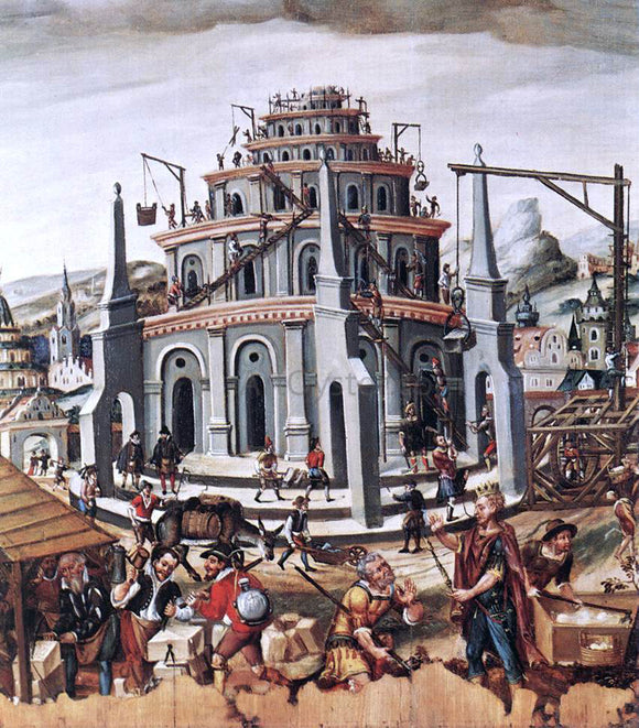  Unknown (2) Masters The Tower of Babel - Art Print