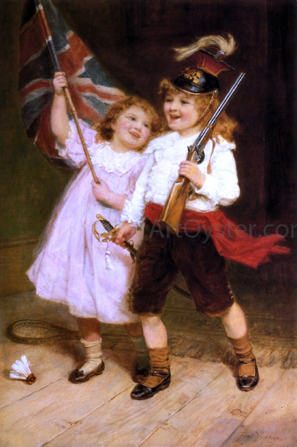  Frederick Morgan The Toy Parade - Art Print