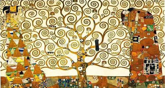  Gustav Klimt Tree of Life Stoclet Frieze - Art Print