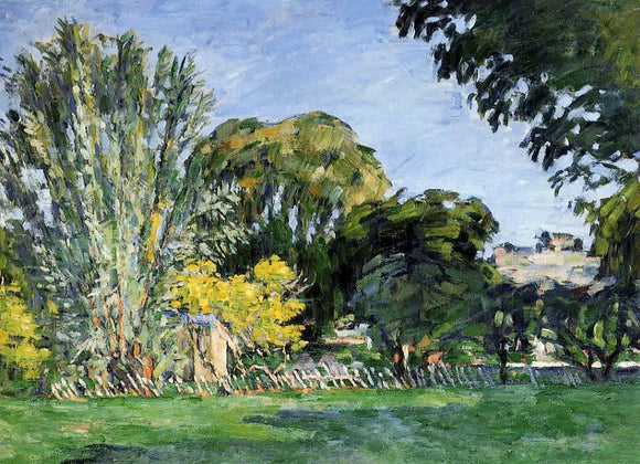  Paul Cezanne The Trees of Jas de Bouffan - Art Print