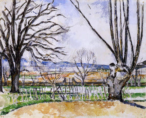  Paul Cezanne The Trees of Jas de Bouffan in Spring - Art Print