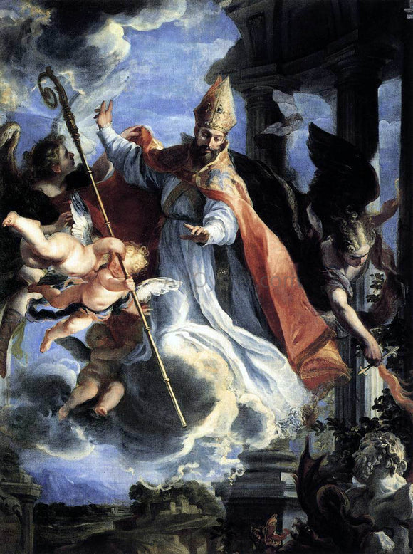  Claudio Coello The Triumph of St Augustine - Art Print