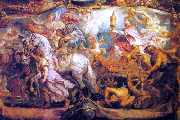  Peter Paul Rubens The Triumph of the Church - Art Print