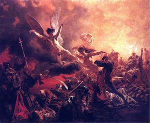  Mihaly Zichy The Triumph of the Genius of Destruction - Art Print