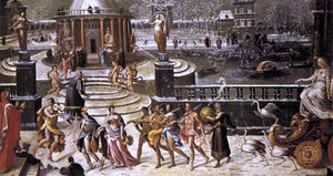  Antoine Caron The Triumph of Winter - Art Print