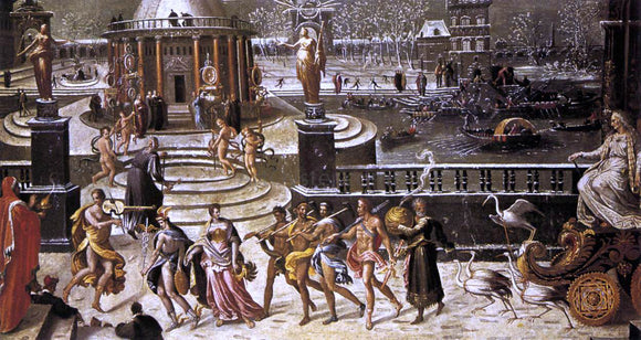  Antoine Caron The Triumph of Winter - Art Print