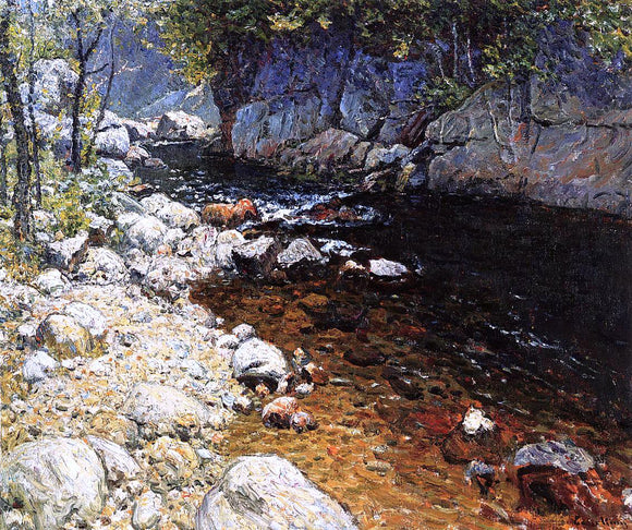  John Joseph Enneking The Trout Brook - Art Print