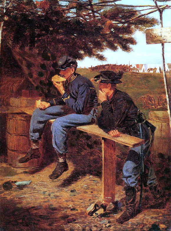  Winslow Homer The Tutler's Tent (also known as Extra Rations) - Art Print