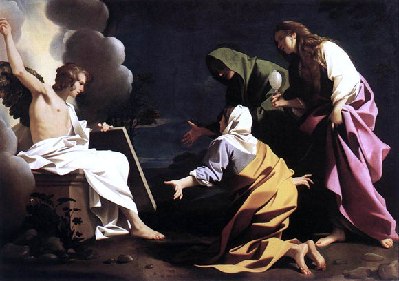  Bartolomeo Schedoni The Two Marys at the Tomb - Art Print