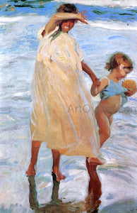  Joaquin Sorolla Y Bastida The Two Sisters - Art Print