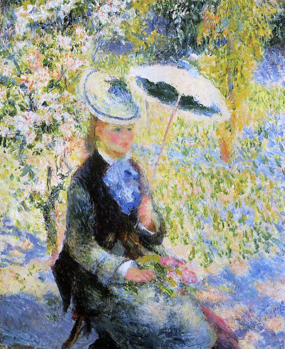  Pierre Auguste Renoir The Umbrella - Art Print