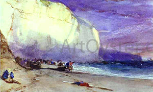  Richard Parkes Bonington The Undercliff - Art Print