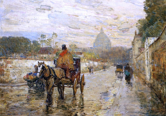  Frederick Childe Hassam The Val de Grace, Spring Morning - Art Print
