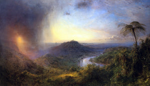  Frederic Edwin Church The Vale of St. Thomas, Jamaica - Art Print