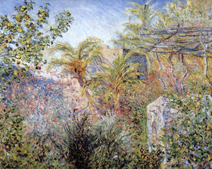  Claude Oscar Monet The Valley of Sasso, Bordighera - Art Print