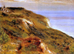  Pierre Auguste Renoir The Varangeville Church and the Cliffs - Art Print