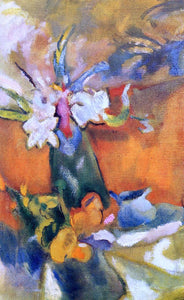  Jules Pascin The Vase of Flowers - Art Print