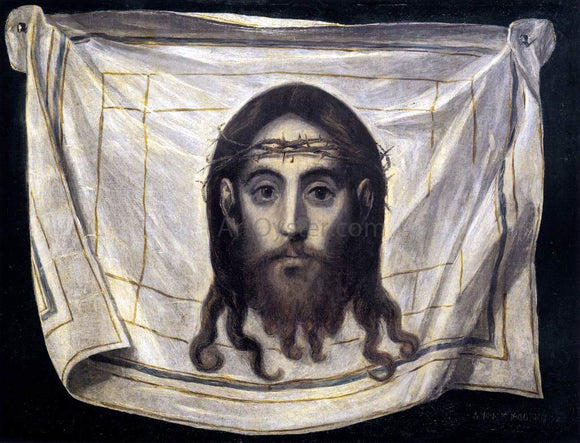  El Greco The Veil of St Veronica - Art Print
