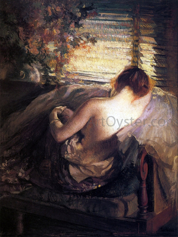  Edmund Tarbell The Venetian Blind - Art Print