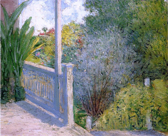  Julian Alden Weir The Veranda - Art Print