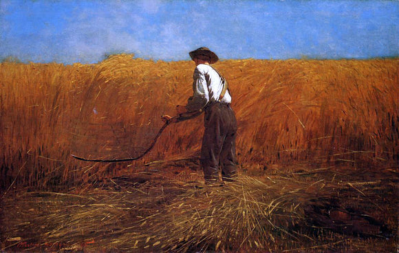  Winslow Homer The Veteran in a New Field - Art Print