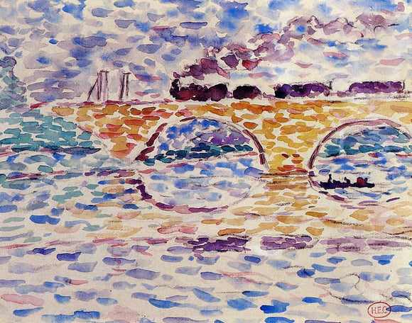  Henri Edmond Cross The Viaduct - Art Print