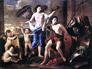  Nicolas Poussin The Victorious David - Art Print