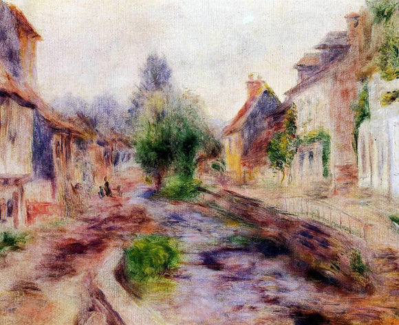  Pierre Auguste Renoir The Village - Art Print