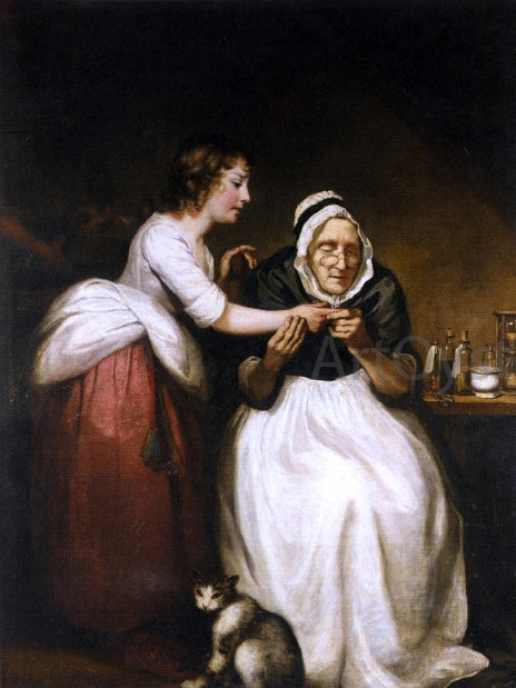  James Northcote The Village Doctress - Art Print